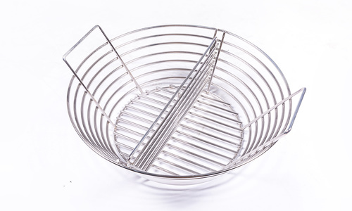 Charcoal holder with divider web