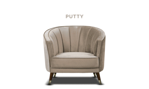 Bijou velvet occasional chair gif