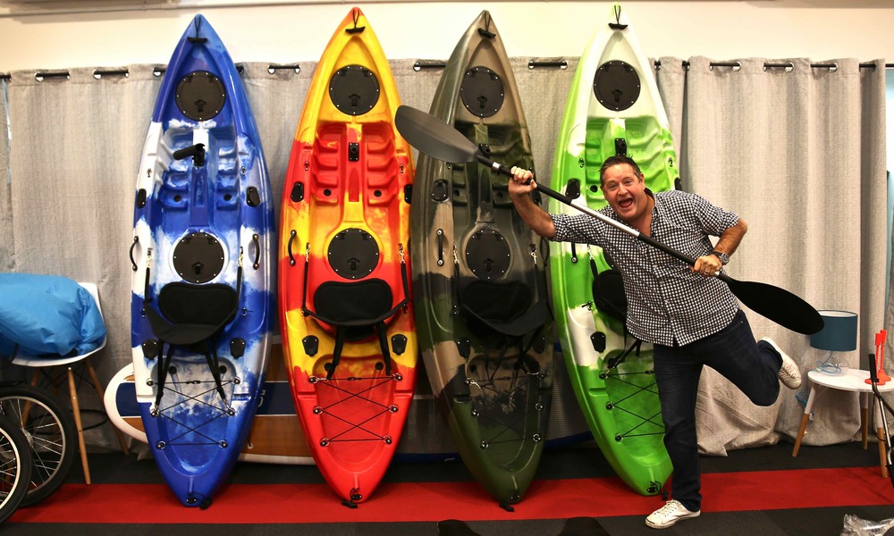 Container Door Ltd 2.7m Single Kayak Bundle 105