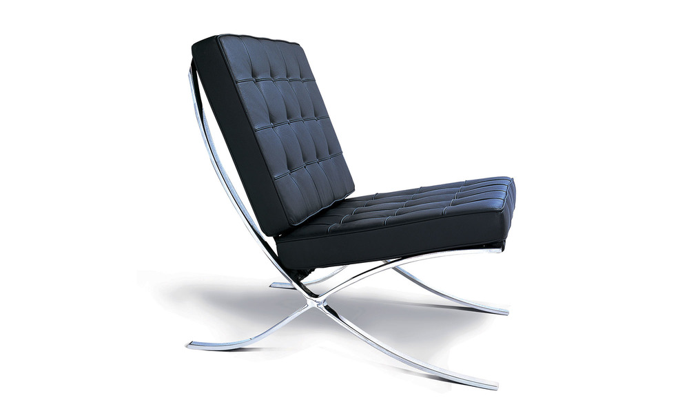 Container Door Ltd | Replica Barcelona Chair - Black #10