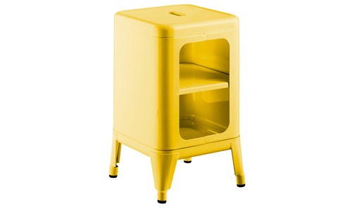 Yellow replica frederic gaunet tolix cabinet 2 tier web1