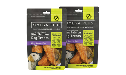 Omega plus king salmon fins pet treats new 2321 web1