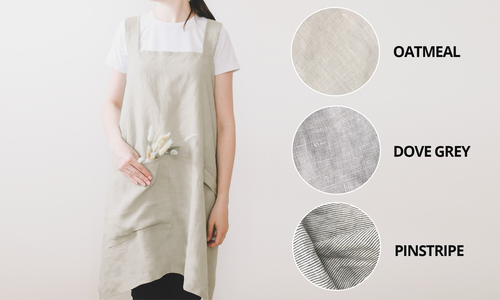 100 stone washed french linen apron 2353 web1