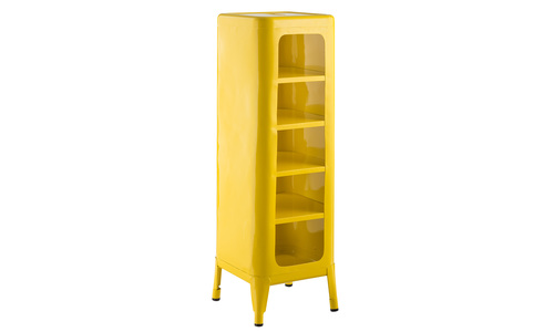 Yellow replica frederic gaunet tolix cabinet 5 tier web1