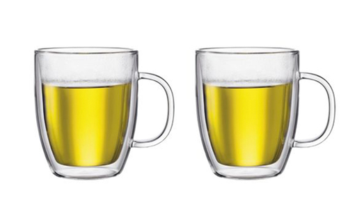 Bodum bistro double wall espresso mug 450ml 2pc set 2461 web1