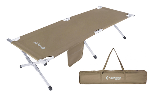 Beige deluxe camp bed 1389 web1