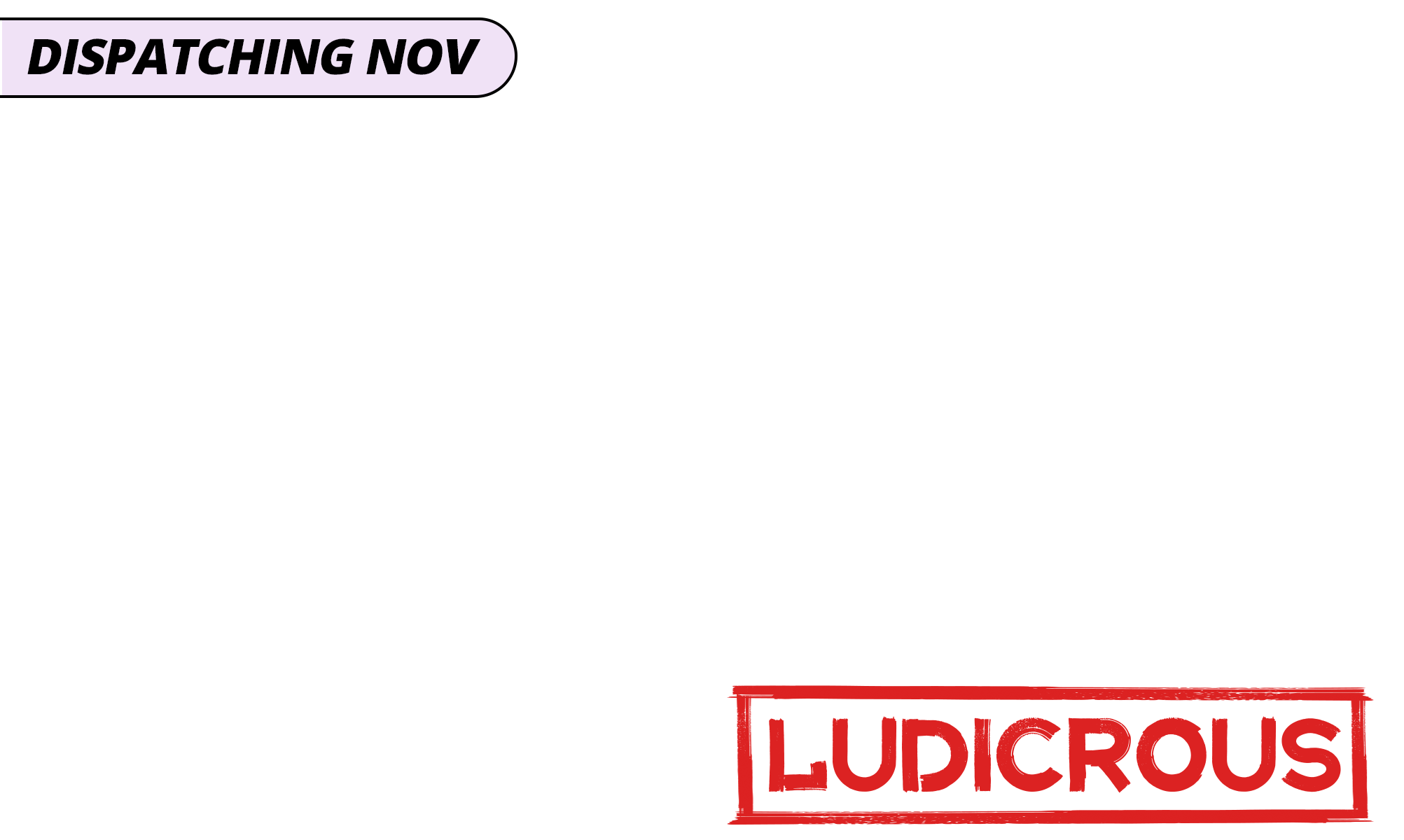 Dispatching nov   ludicrous   purple