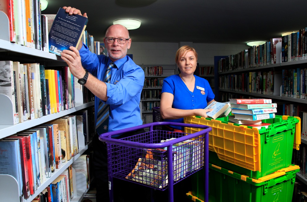 Morley Library relocation more than 40,000 books to be moved to Les
