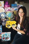 Samantha Lear recently started her own business selling children's cutlery and utensils. d417309