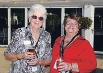 Left: Margaret Cockman and Jennifer Beazley; centre: Stephen and Dawn Nosworthy; right: Di Jones and John Barker. Pictures: Chris Kershaw