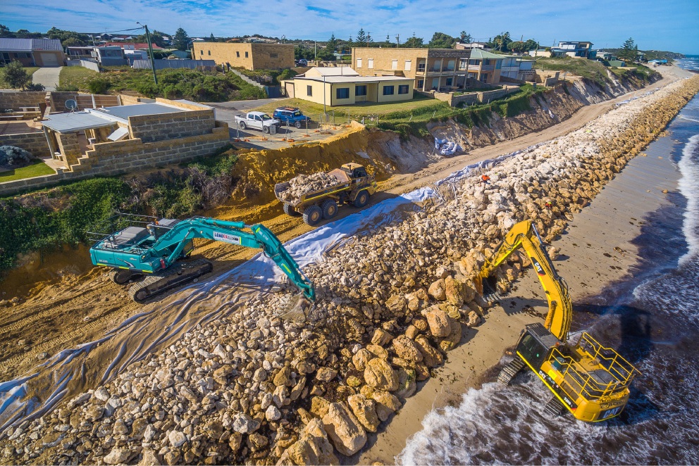 Seabird residents pitch in for seawall costs Community News Group