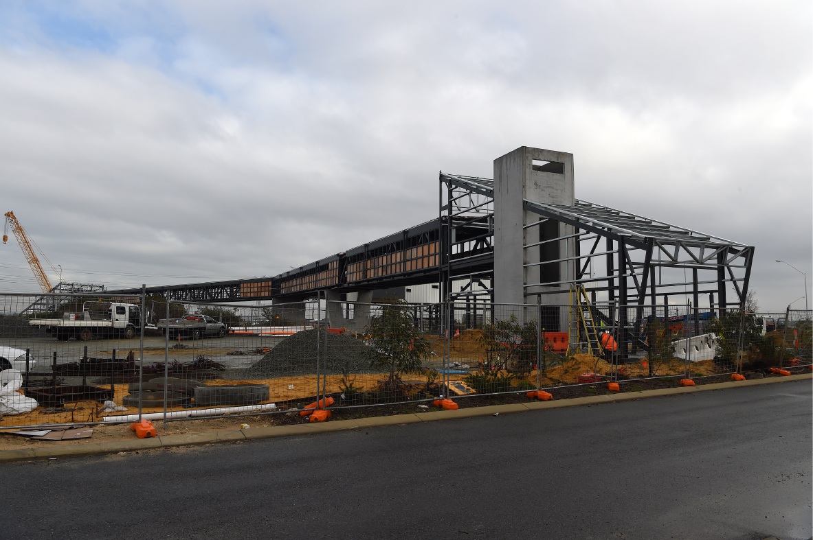 Aubin Grove station taking shape Community News Group Aubin Grove station taking shape Community News Group