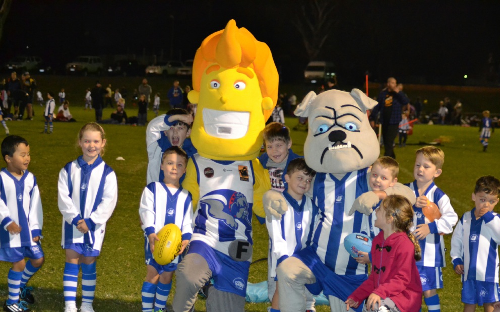 Kelmscott Junior Football Club host Auskick night for young players