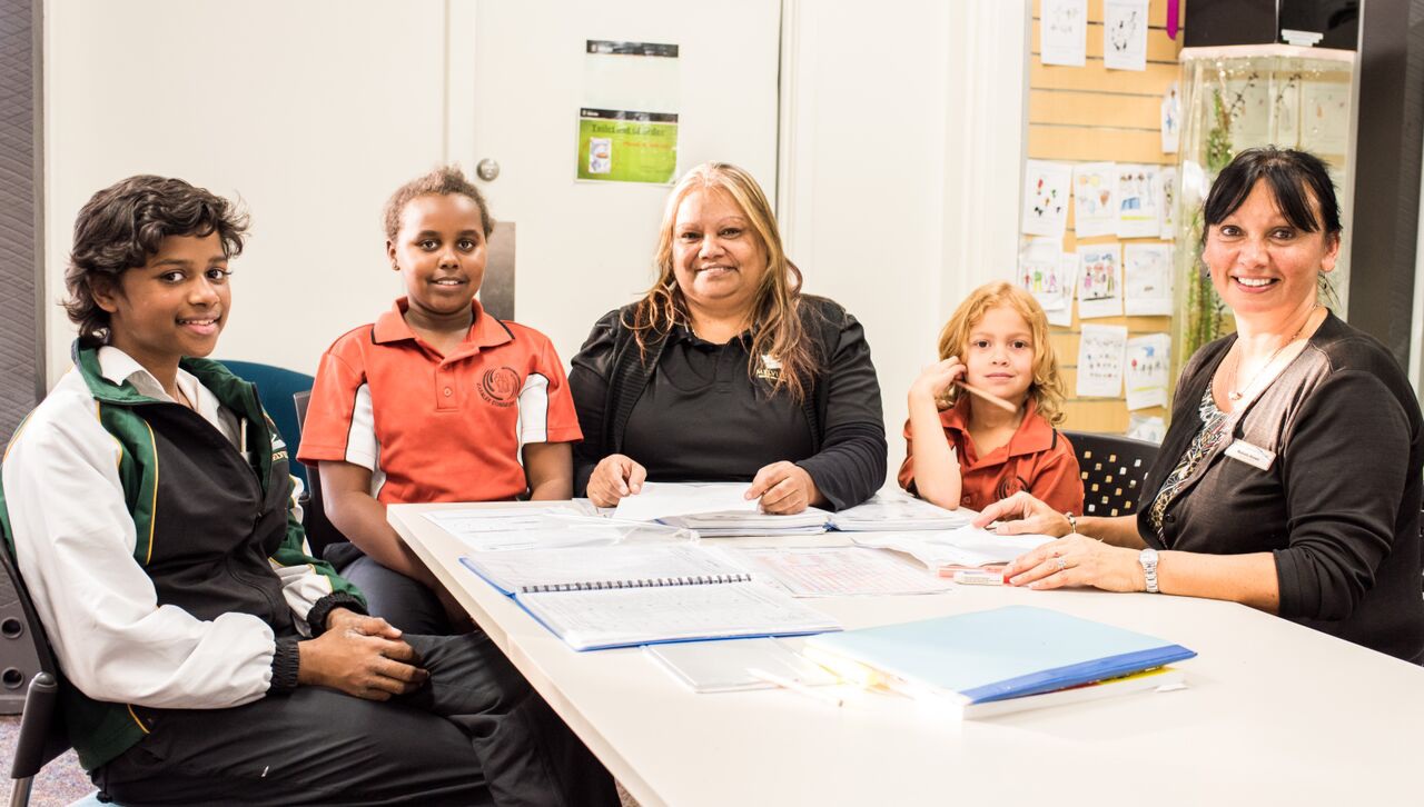 Homework club assistant picture