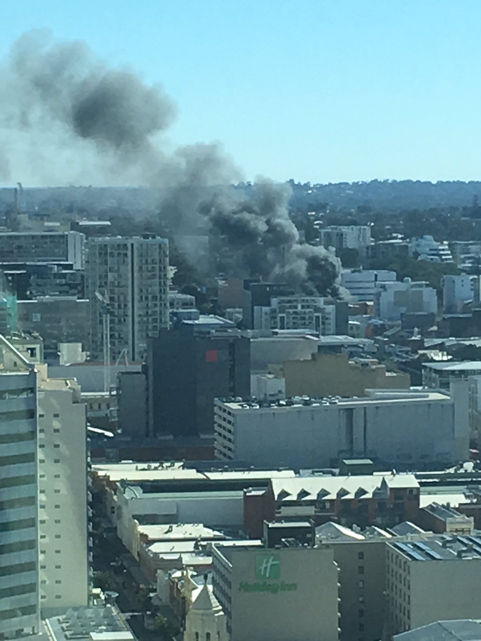West Perth fire expected to cause closure of Wellington St Community
