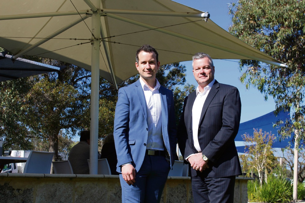 The report by councillor Patrick Hall (right), seen here with fellow councillor Ben Kunze, on the Shelley foreshore proposal is a breath of fresh air.