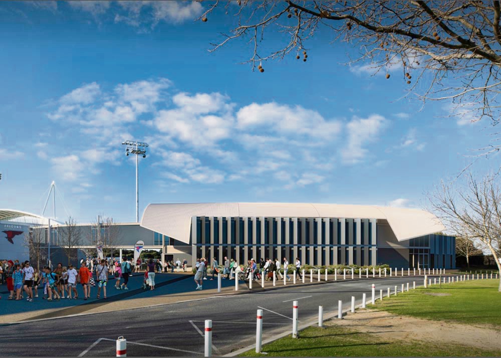 Sod turned at Arena Joondalup with work to start on new hub for footy