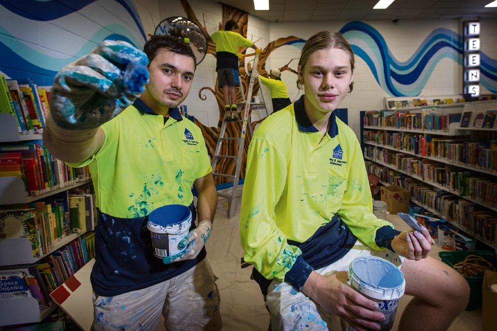 Morley Library redecoration one for the books Community News Group