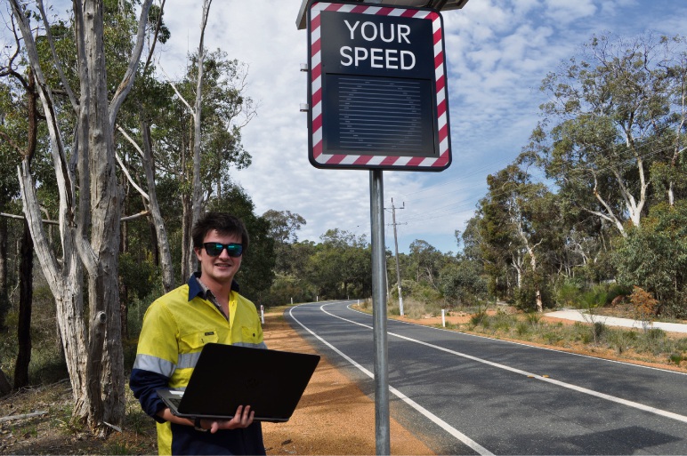 Glen Forrest speed signs having desired effect in reducing traffic