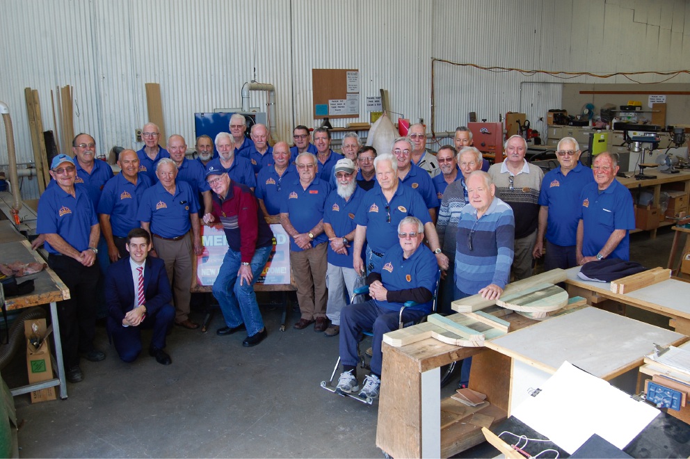 landsdale: northern suburbs men's shed gets lifeline from
