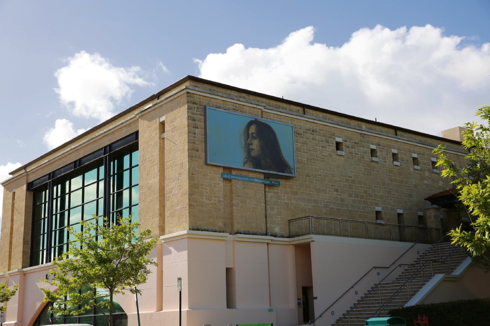 Local artist honoured to create Joondalup Library's latest billboard