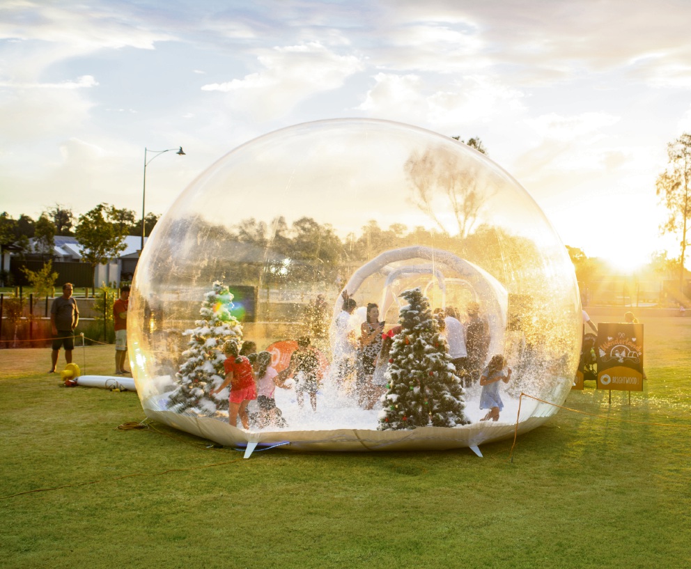 A giant snow globe will feature in a Baldivis Christmas community event