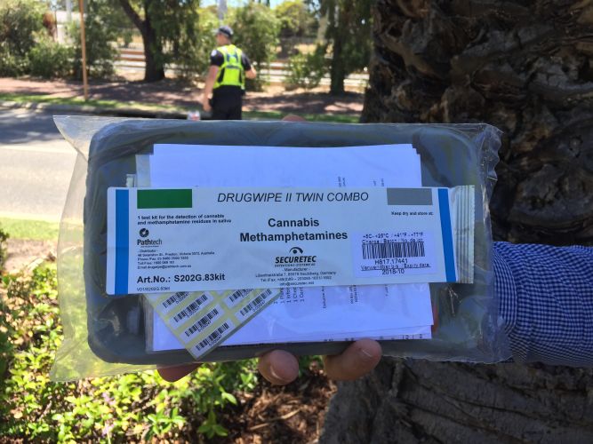 New drug testing kits rolled out across Perth ahead of Christmas roads