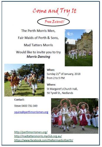 Come and Try It – Morris Dancing