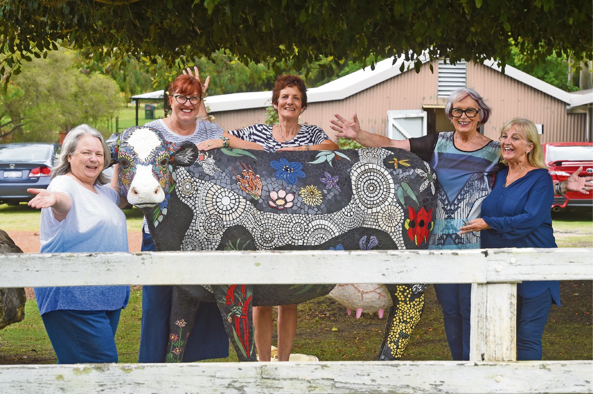 South Perth Mosaic cow statue to honour McDougall dairy history