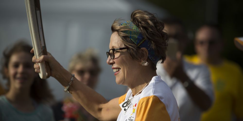 Community celebrates Queen's Baton Relay in Midland and Guildford