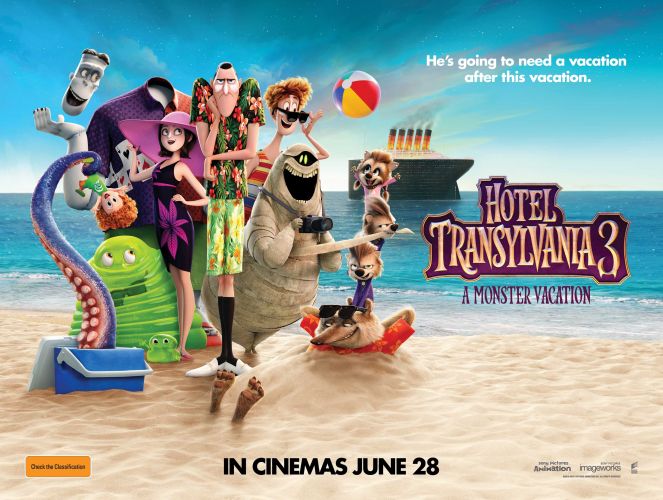 Win a family pass to Hotel Transylvania 3