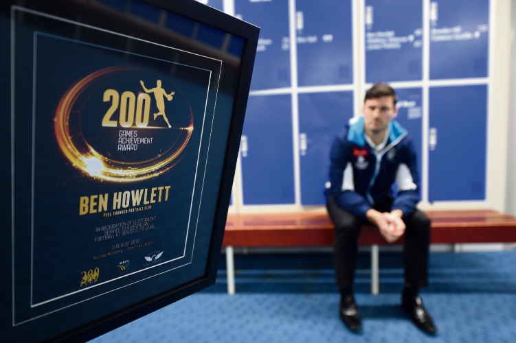 Peel Thunder player Ben Howlett inducted into WAFL 200 Club