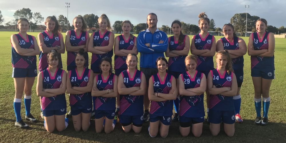 The Safety Bay Year 9/10 Youth Girls football team have improved significantly this season.