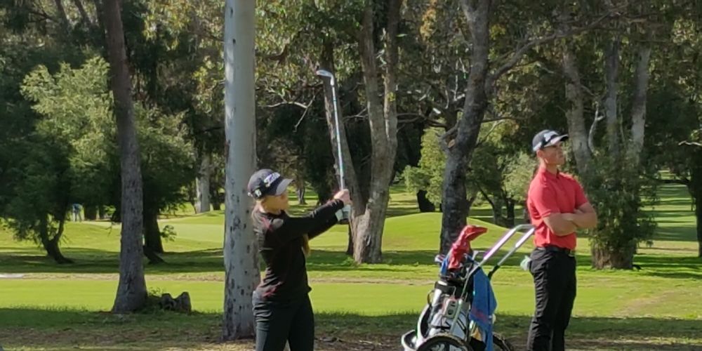 Kathryn Norris first female to compete against golfers from around Australia in Mandurah Amateur Open