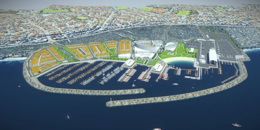 Ocean Reef Marina latest concept plan on show at open day Community