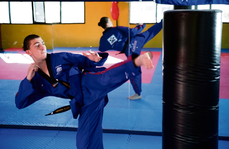 Freestyle taekwondo: Ballajura athlete Hadley Rachbind (17) sets sights on world championships in 2020