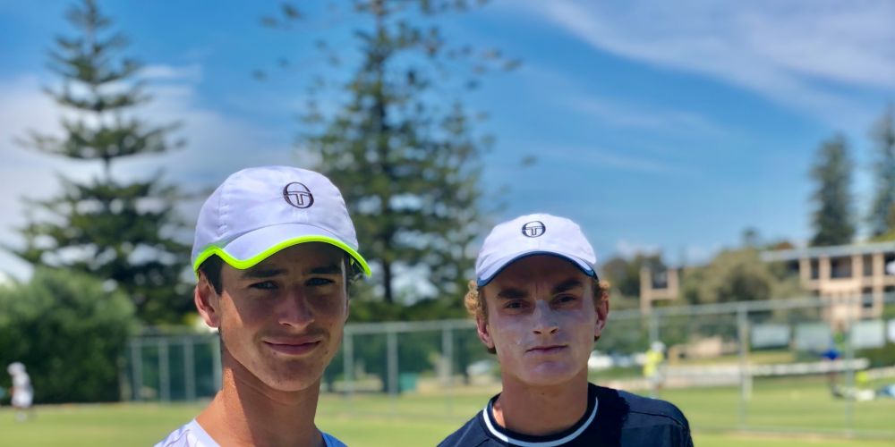 Former doubles partners Will Hann and Tristan Schoolkate face off in