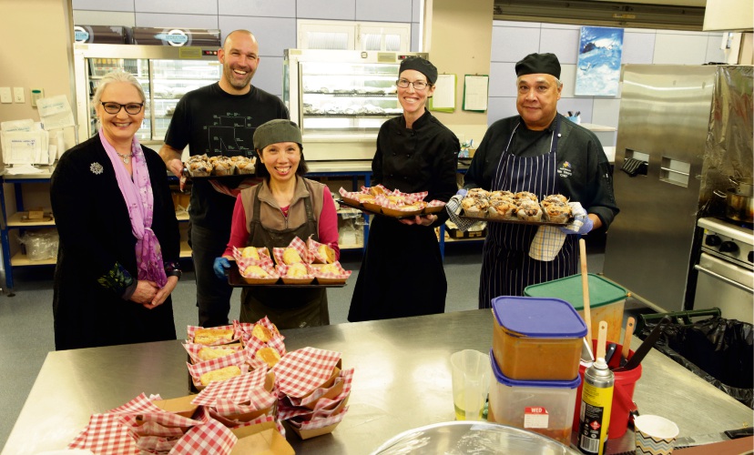 Woodvale Secondary College canteen turns corner with chefs