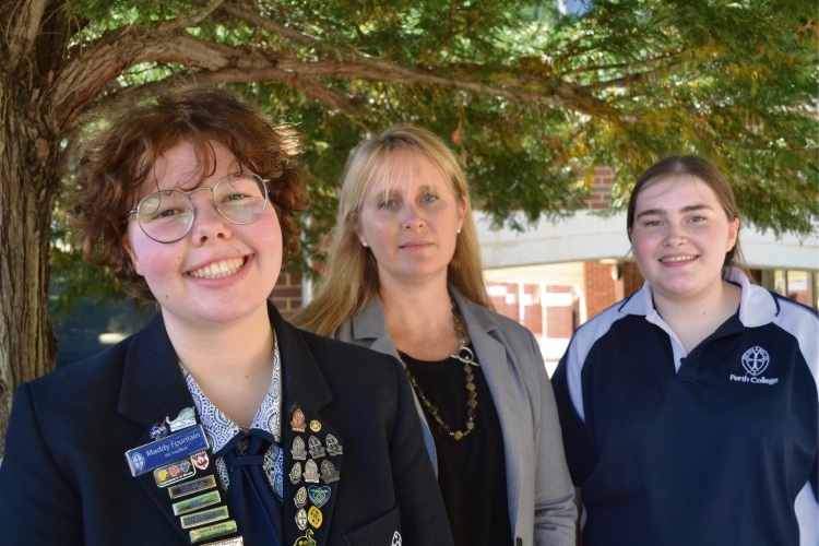 Mt Lawley Perth College students mix philosophy and charity