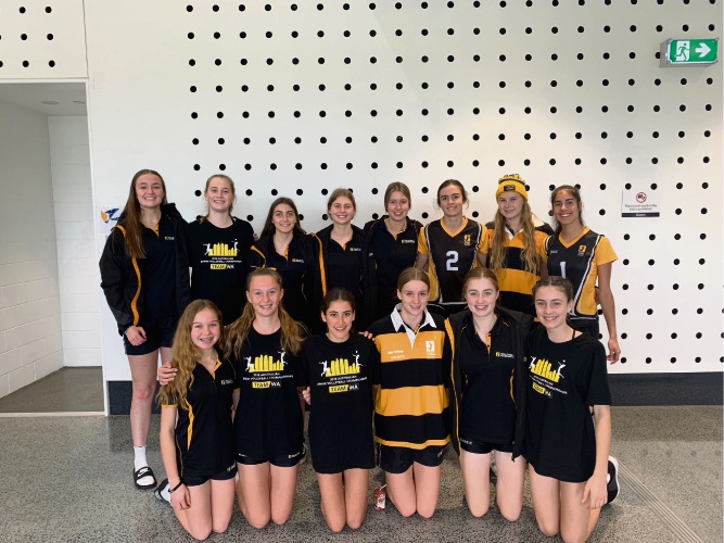 Two Penrhos volleyballers youngest in WA Steel