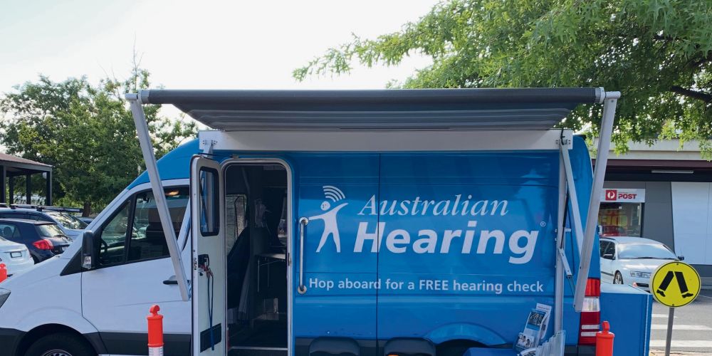 Australian Hearing Bus brings free hearing checks to Girrawheen