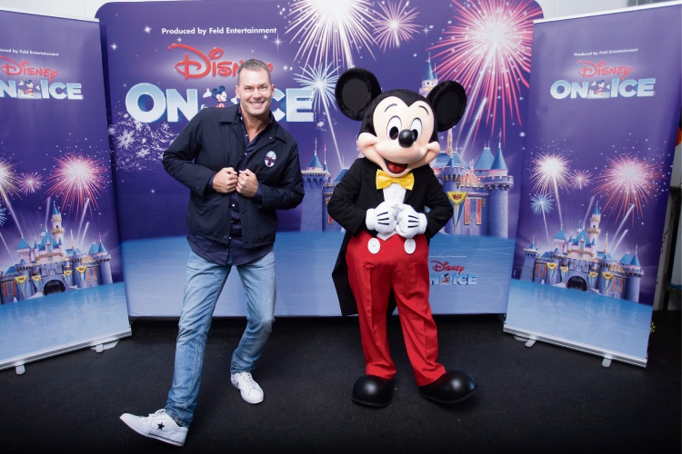 Tom Williams first Aussie dad ambassador for Disney on Ice celebrates Mickey and Friends