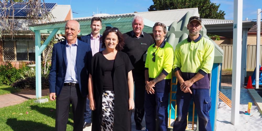Catalina playground rehomed at refuge for women and children