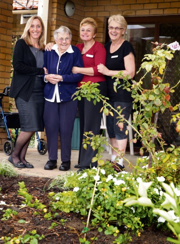 Chance to stop and smell roses for MercyVille Craigie residents