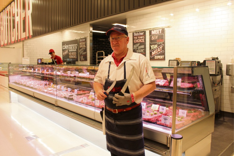 Butcher returns to Vic Park after 30 years for Coles makeover