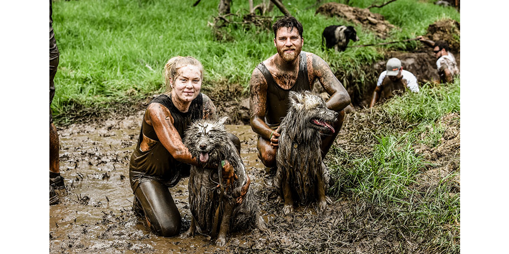 Win entry into the Swan Valley Mudfest Muddy Paws Challenge