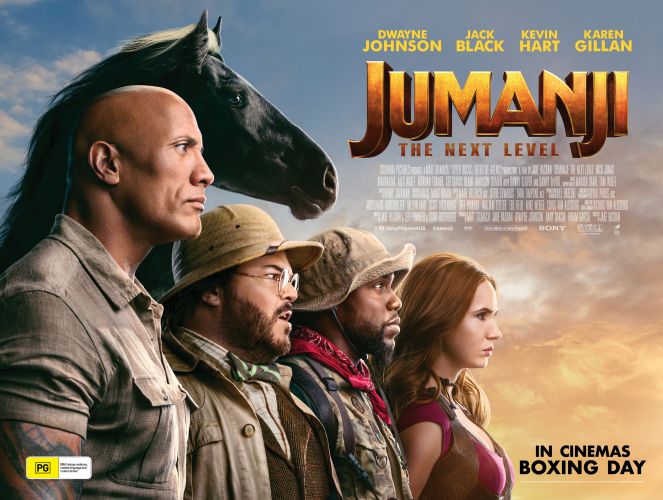 Win a double pass to Jumanji: The Next Level