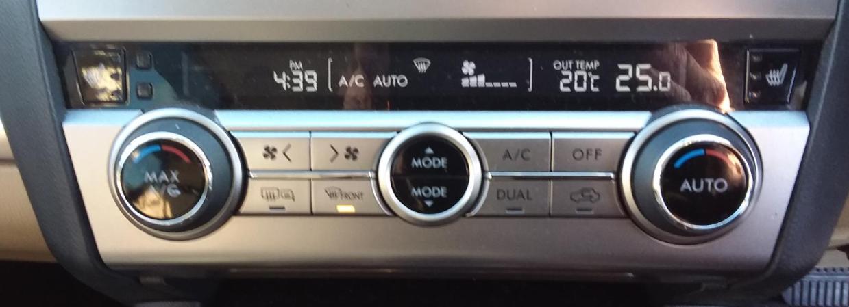 2018 Subaru Outback Heater/Ac Controls View Auto part Heater/Ac Controls Subaru Outback 2018