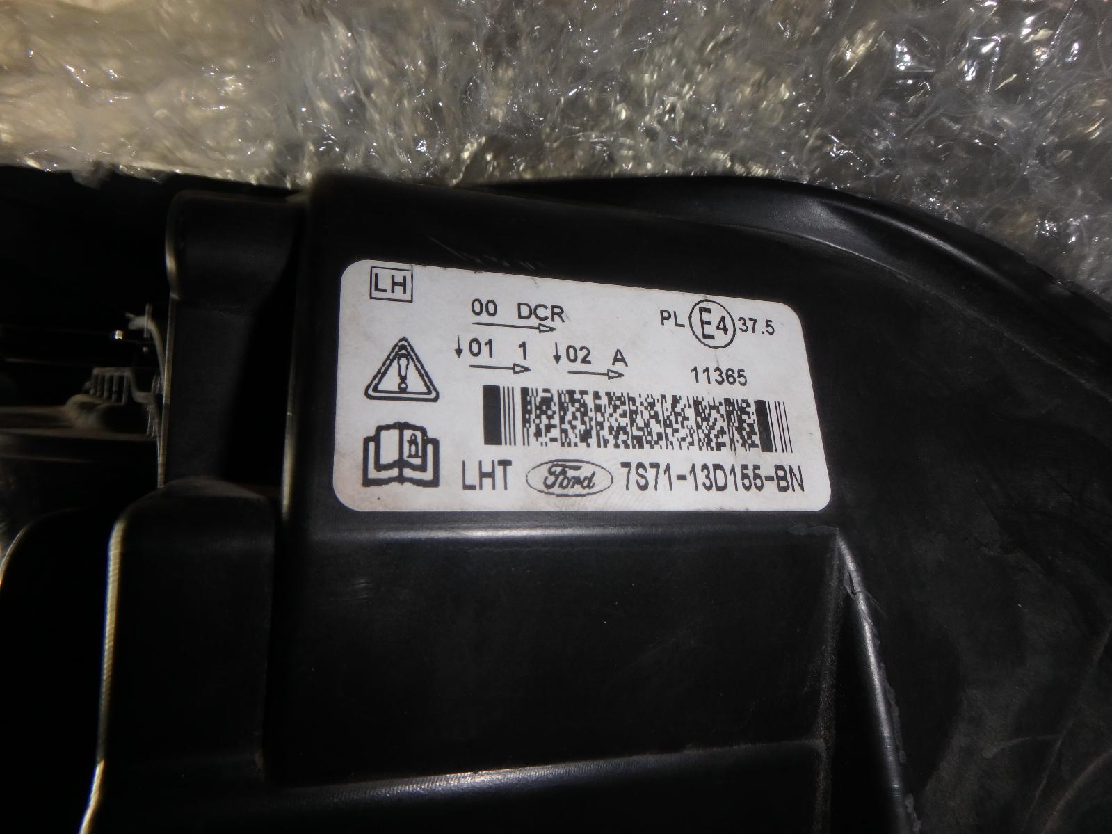 View Auto part Left Headlamp Ford Mondeo 2010