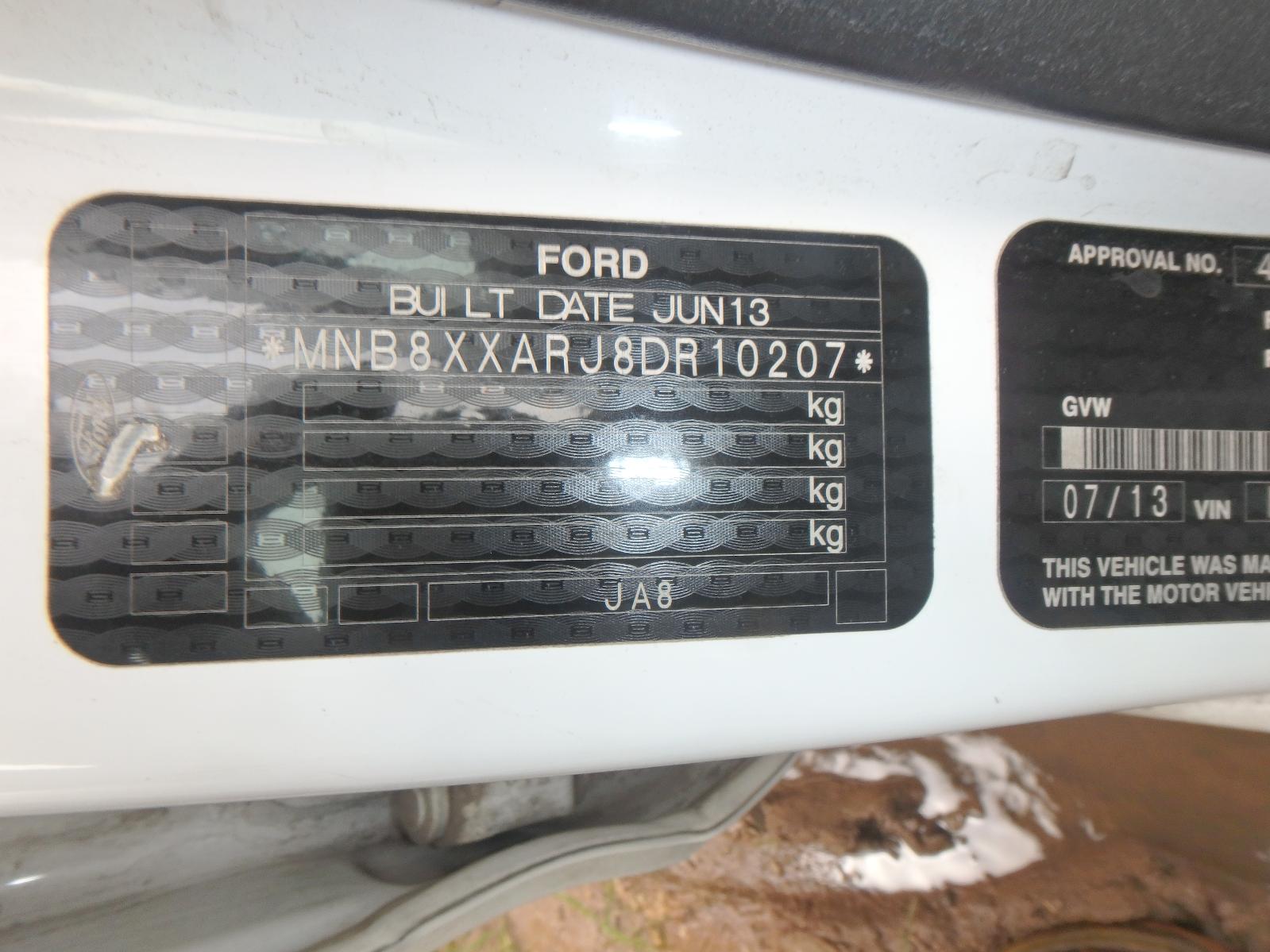 View Auto part Fuel Tank Ford Fiesta 2013